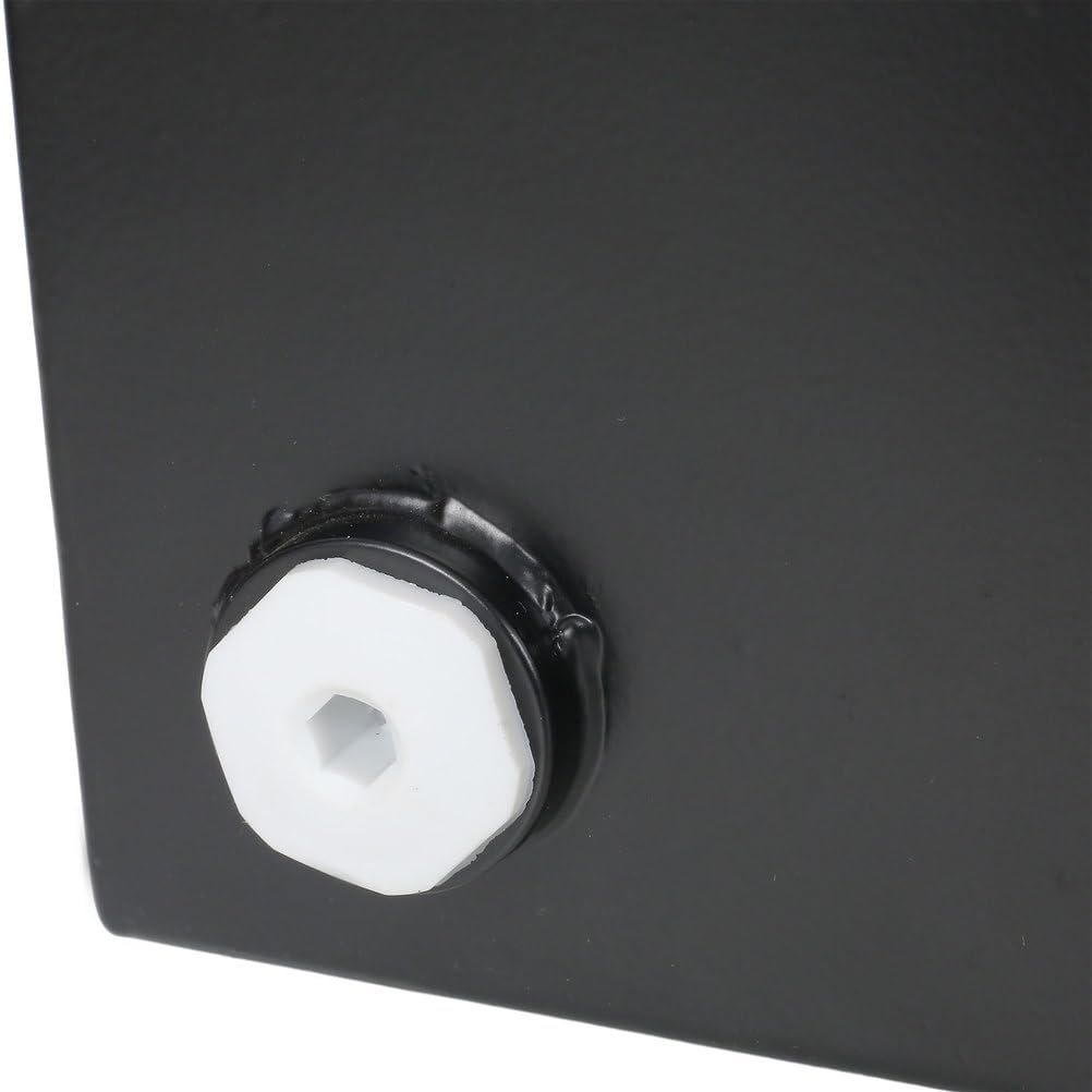 5-Gallon Hydraulic Reservoir Tank, 14-Gauge Steel, Black Powder-Coated X55325