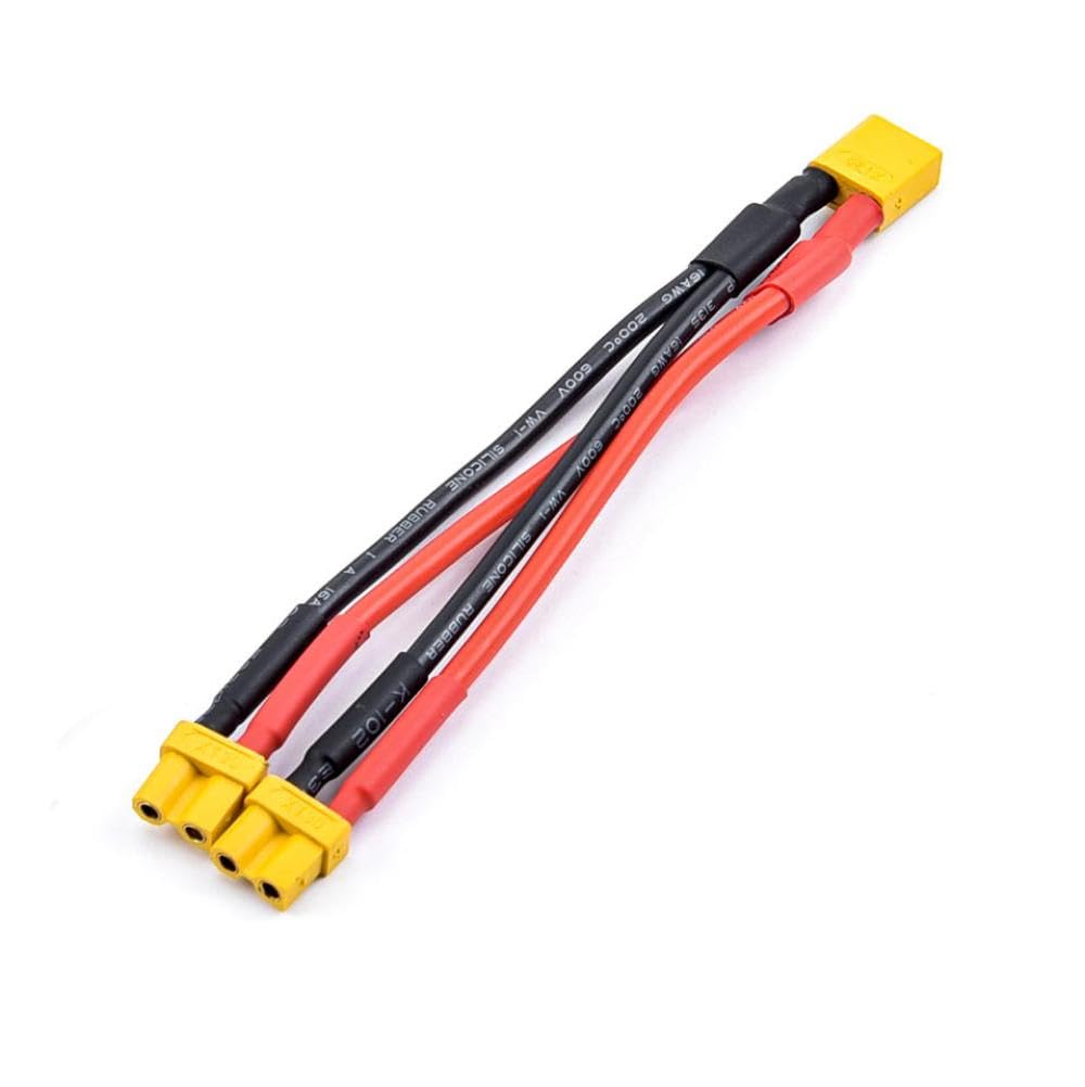 XT30 1 Male to 2 Female Parallel Wire 18AWG U6845