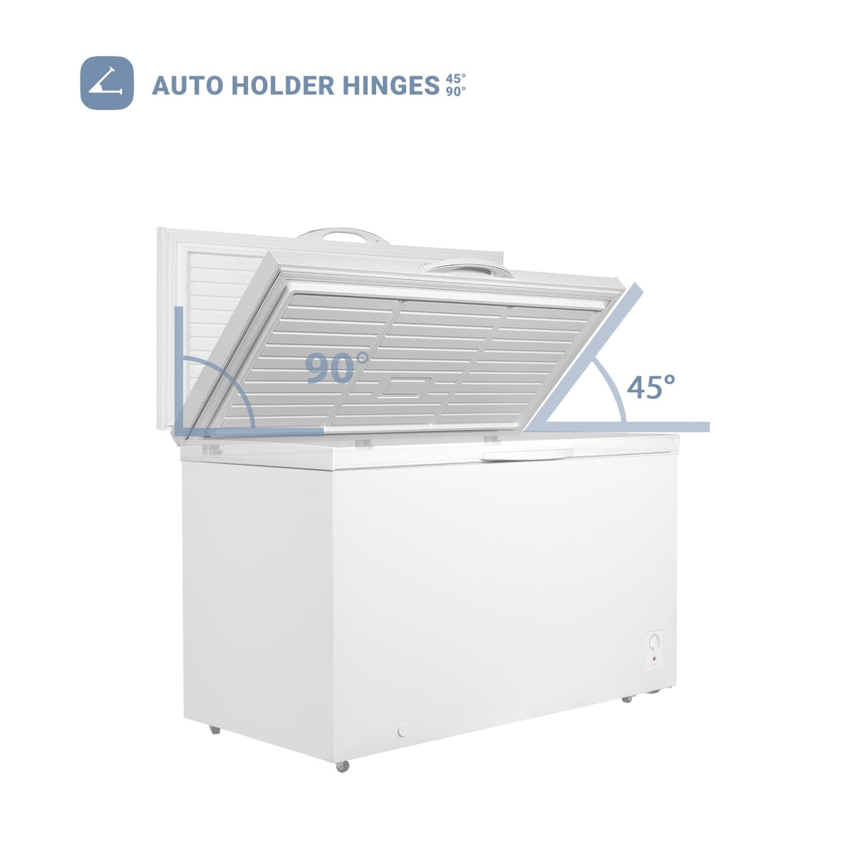 20 Cu Ft White Chest Freezer with Removable Basket P91301