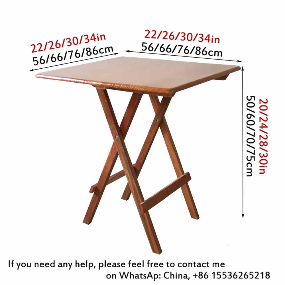 Folding Wood Table M502