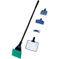 5-in-1 Aquarium Cleaning Kit with Algae Scraper Gravel Rake Fish Net L754030