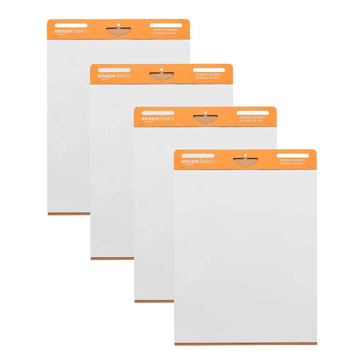Sticky Easel Pads 25 x 30 Inch White 4-Pack S66047