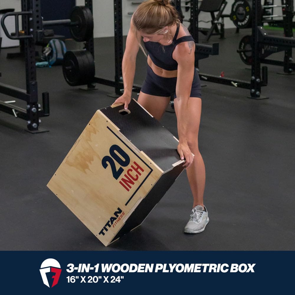 3-in-1 Wood Plyo Jump Box O169