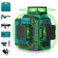 Green 3x360° 12 Lines Self Leveling Laser Level A36361