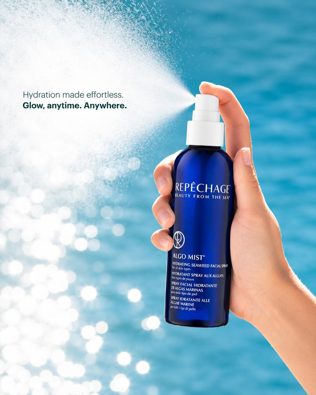 Hydrating Seaweed Facial Spray with Aloe and Vitamin C, 6 fl oz F10791