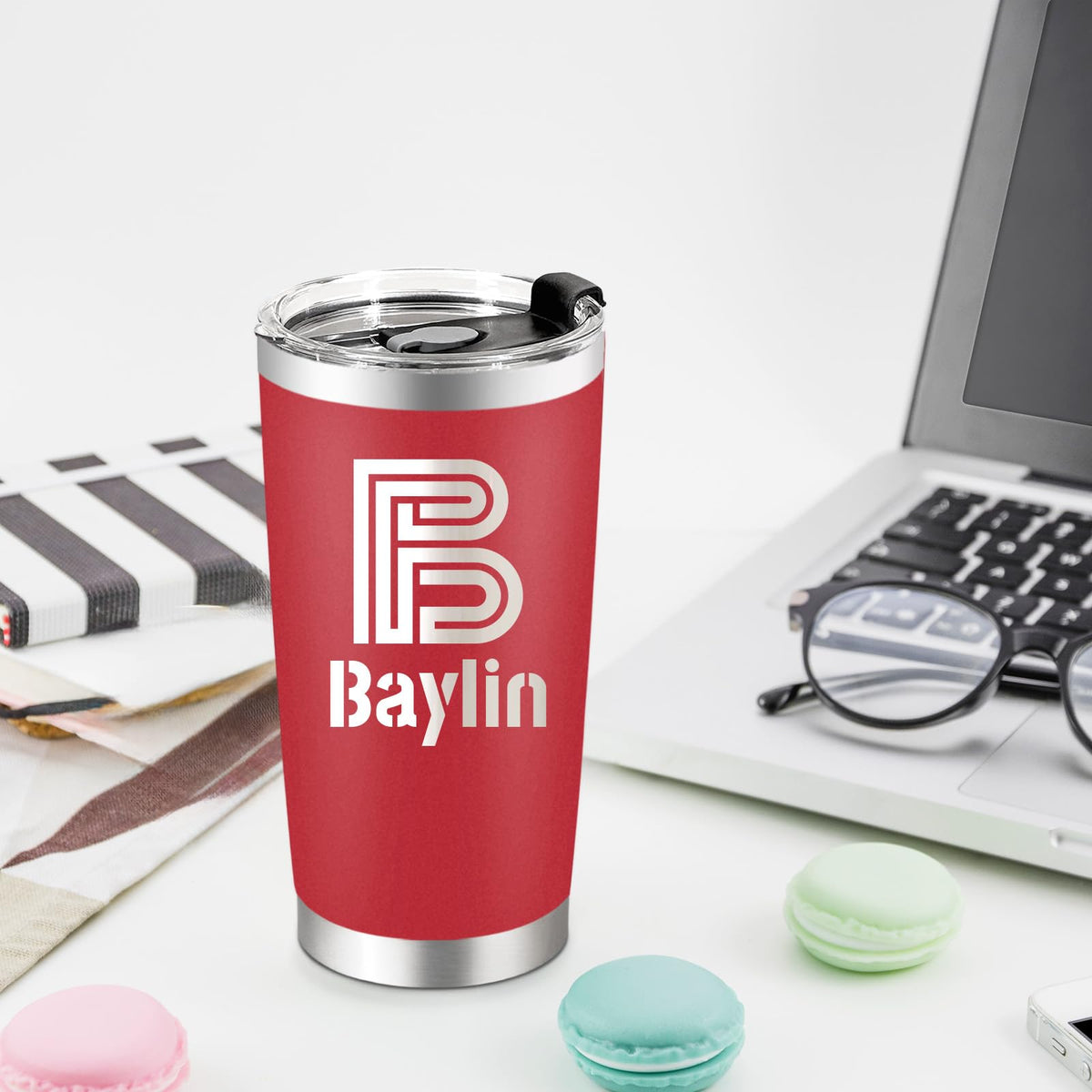 20 Oz Stainless Steel Tumbler Cup H63626