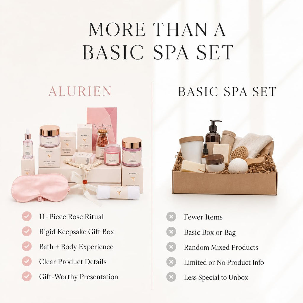 Rose 11-Piece Bath & Body Gift Set O9864