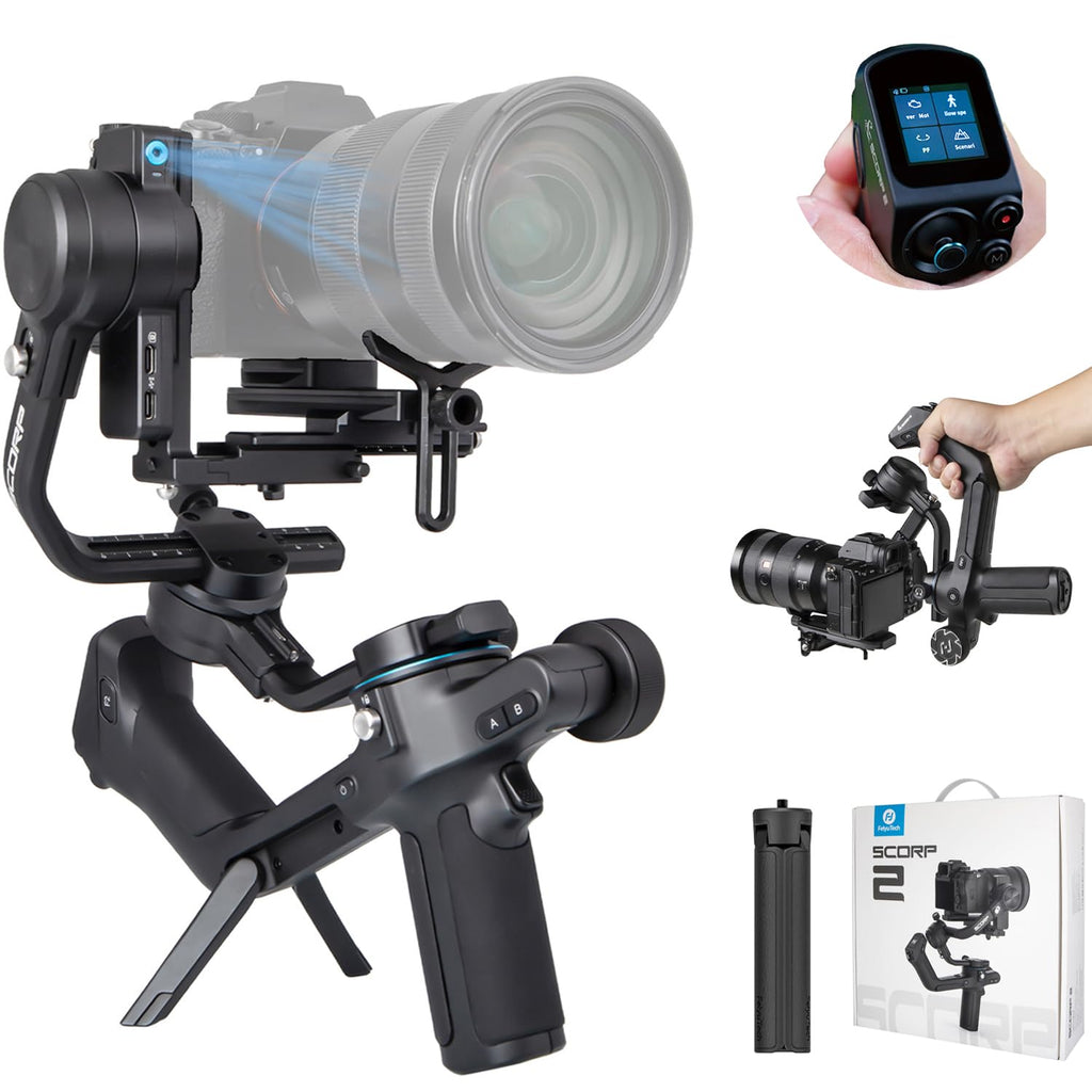 3-Axis Camera Gimbal Stabilizer with Touch Screen E177