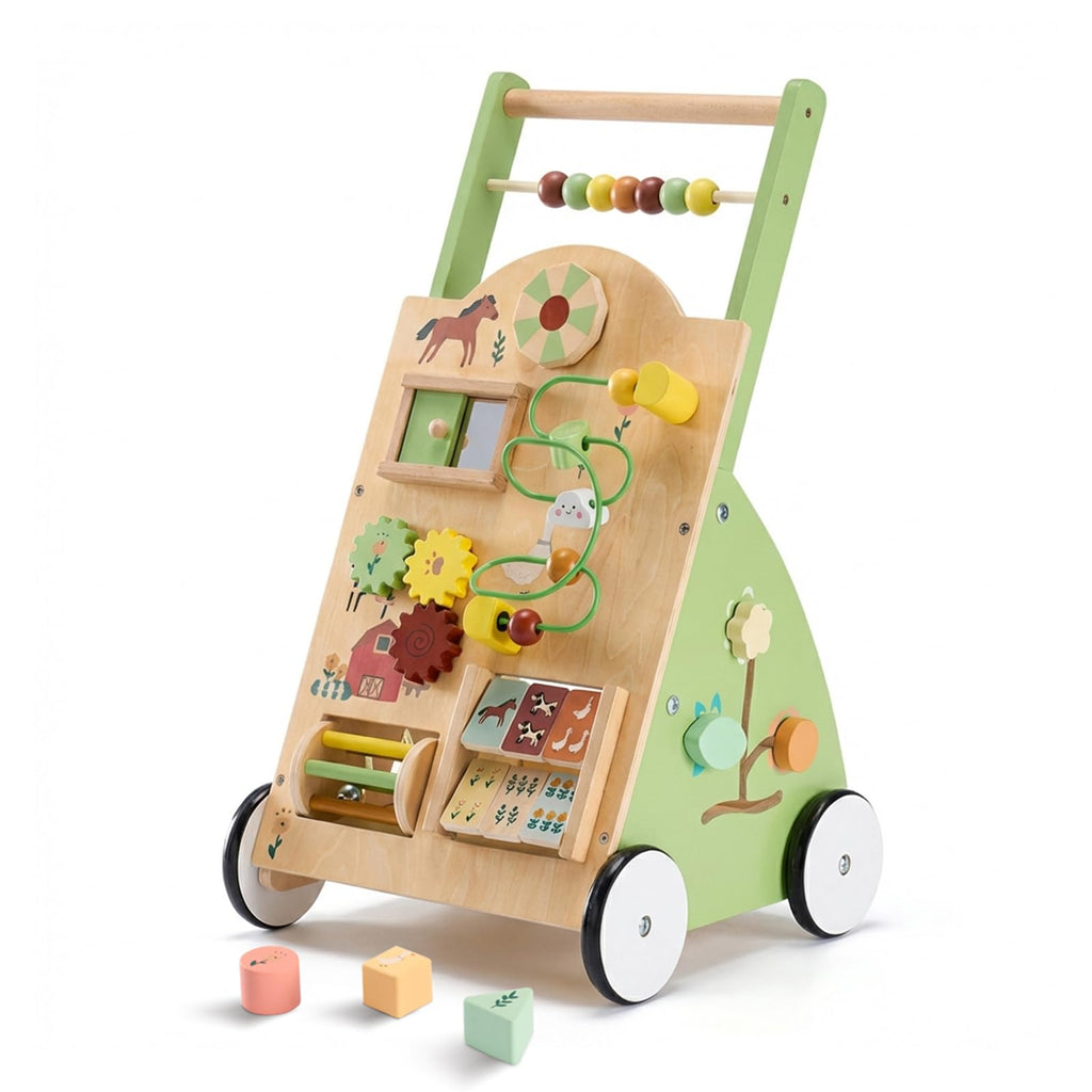 Wooden Baby Push Walker X281