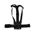 Adjustable Elastic Chest Strap Mount Belt Harness I48162