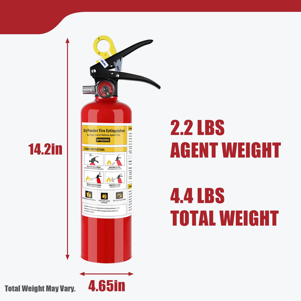 2.5 lb ABC Dry Chemical Fire Extinguishers B182514