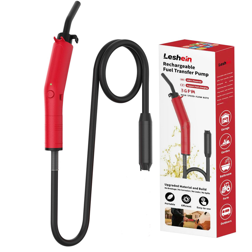 3GPM USB Rechargeable Electric Siphon Pump N2721