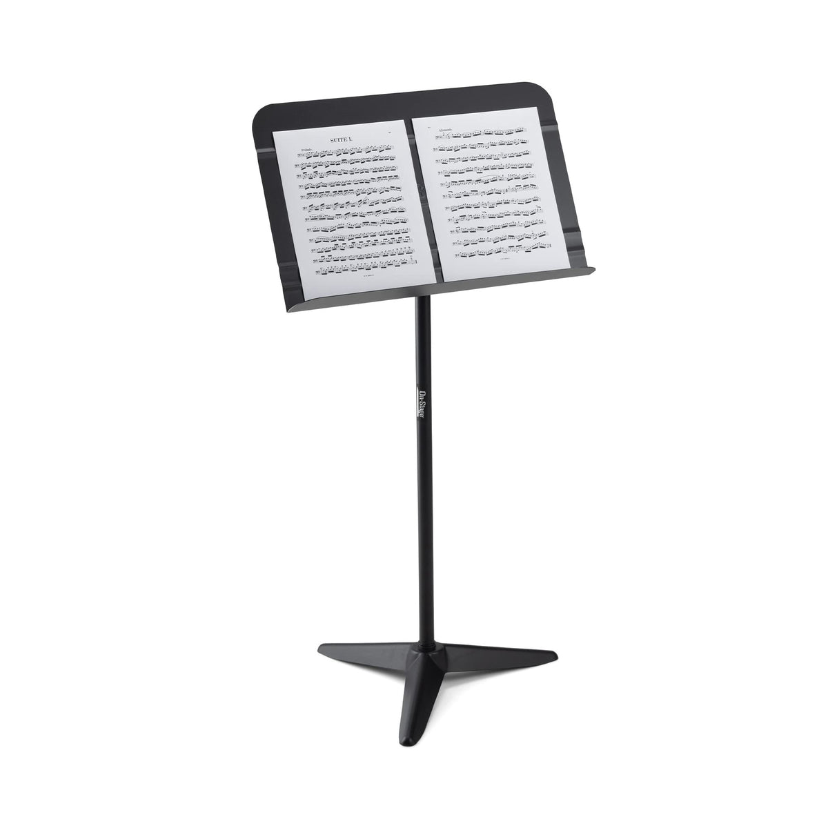 Black Steel and Aluminum Music Stand Y461746