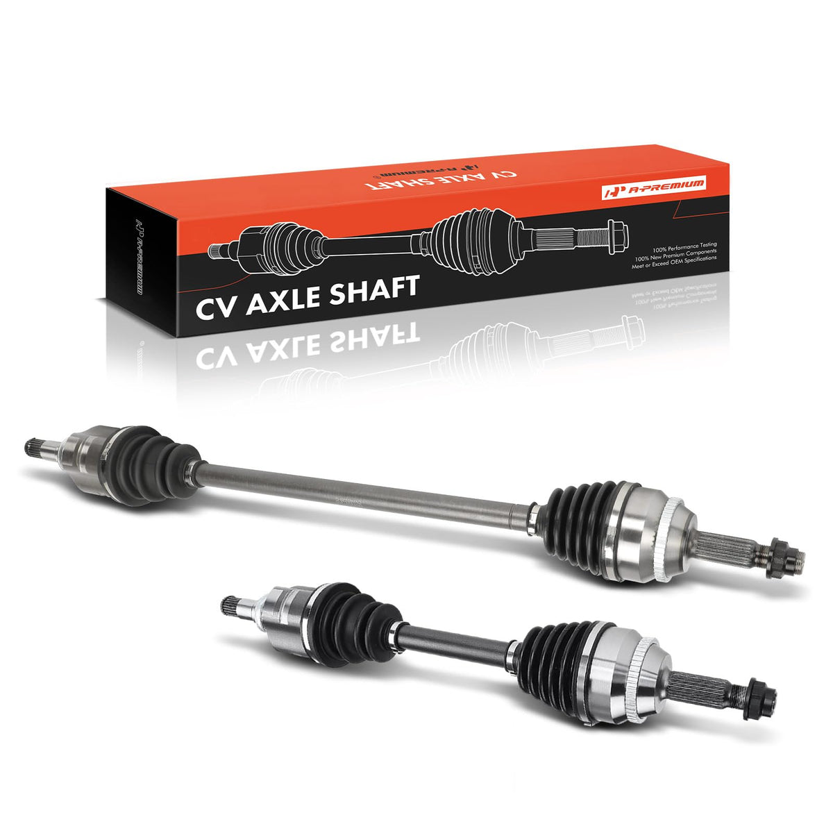 Set of 2 Front CV Axle Shaft Assembly U291