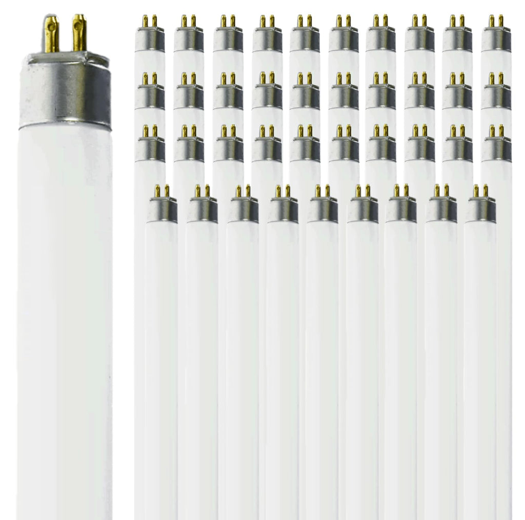 T5 Fluorescent Bulb 24 Inch 5000K Bright White 14W Pack of 40 U31647
