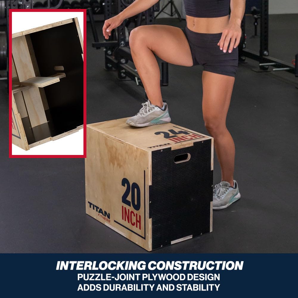 3-in-1 Wood Plyo Jump Box O169