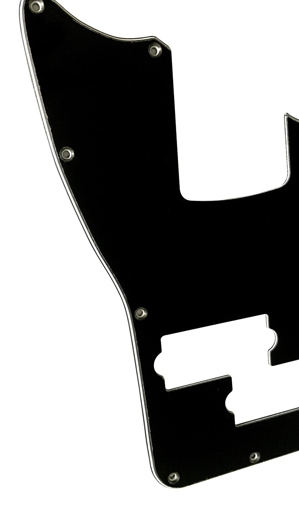 3 Ply Black Guitar Pickguard Y1028