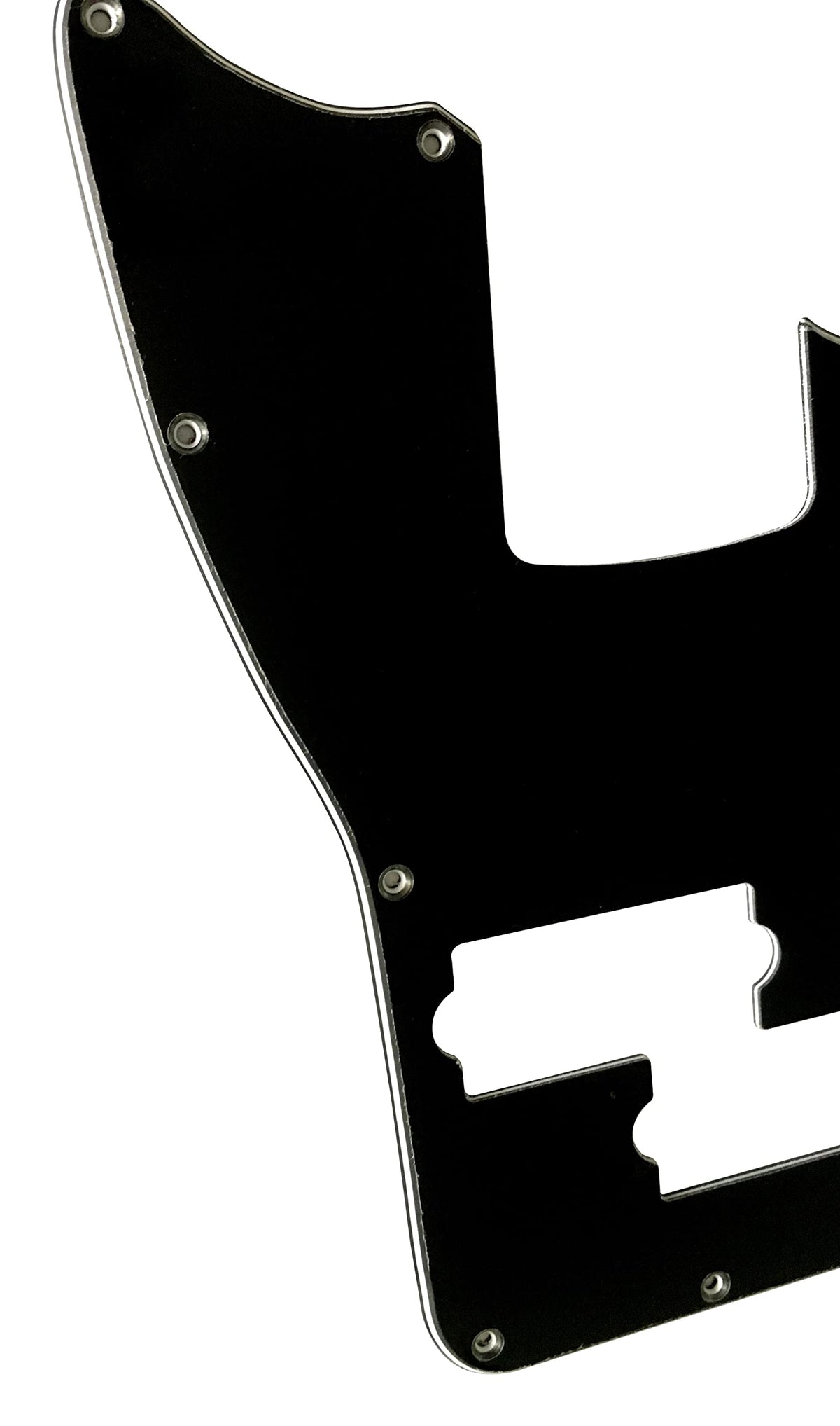 3 Ply Black Guitar Pickguard Y1028