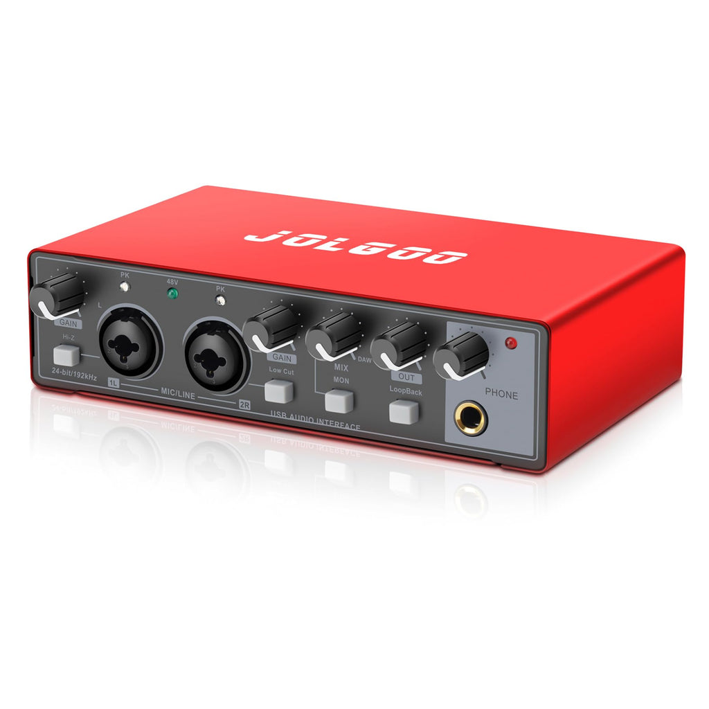 USB Audio Interface, Red 24-Bit/192kHz M50815