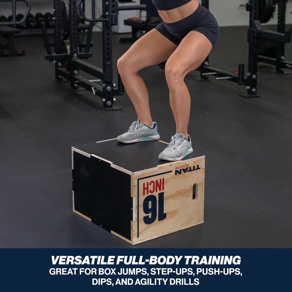 3-in-1 Wood Plyo Jump Box O169