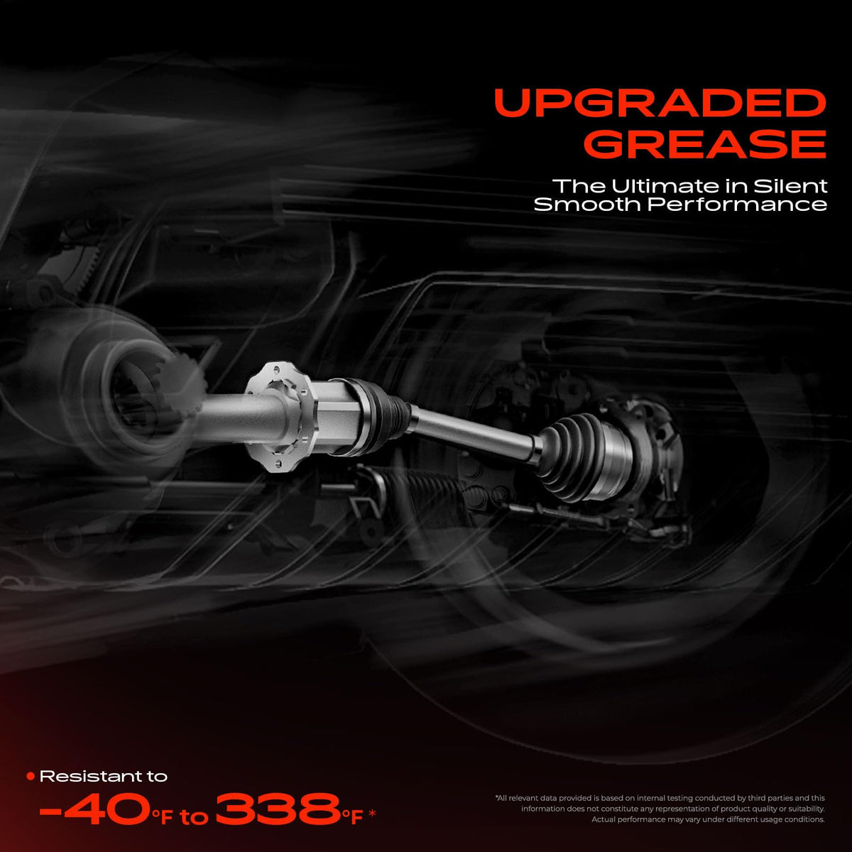 Set of 2 Front CV Axle Shaft Assembly U291