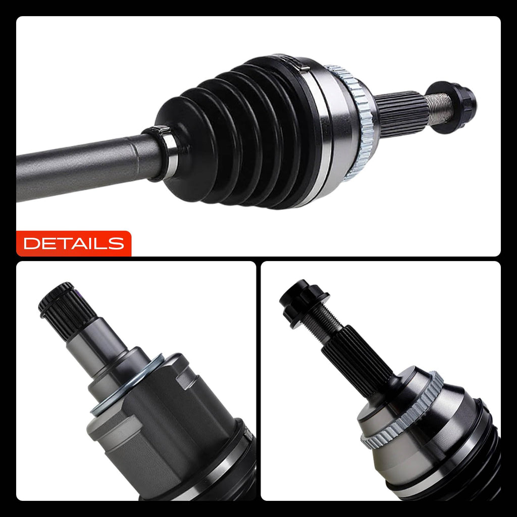 Front Left Driver Side CV Axle Shaft Assembly L8512