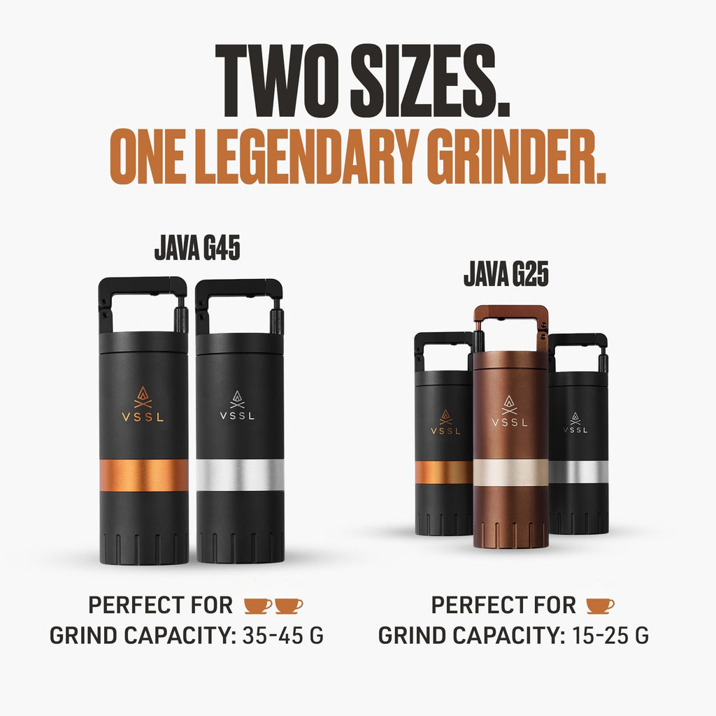 Manual Coffee Grinder with Stainless Steel Conical Burr Mill, 45 gram capacity I4638