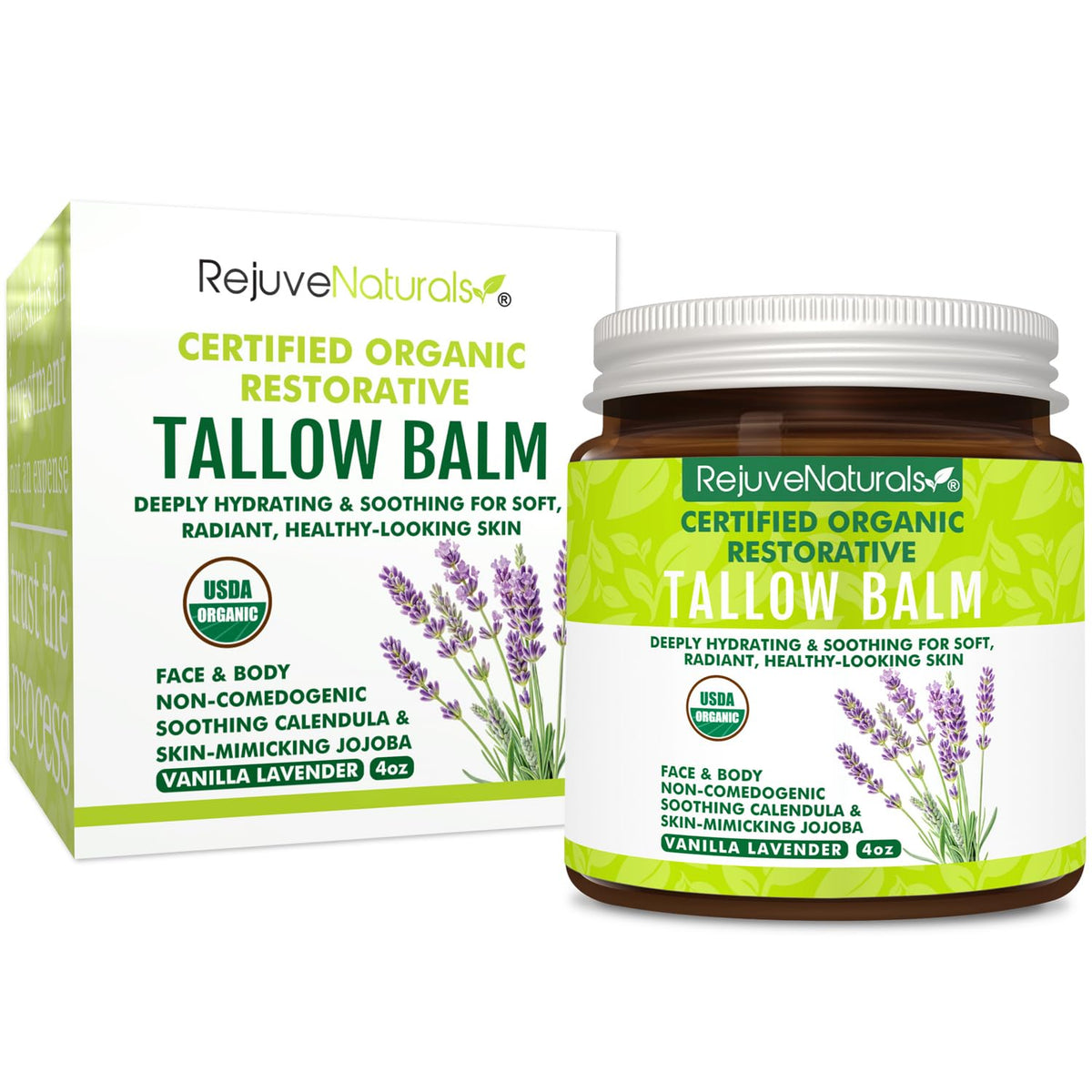 Vitamin E Oil & Organic Tallow Balm Bundle G2076