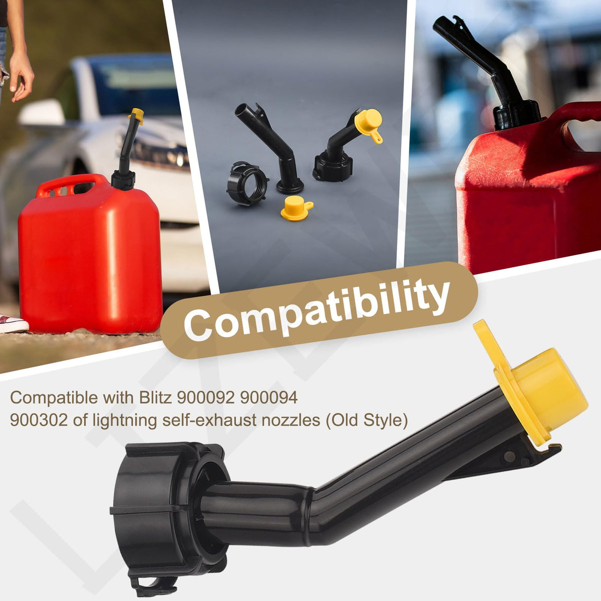 Gas Can Spouts Nozzles Rings Caps Q47454
