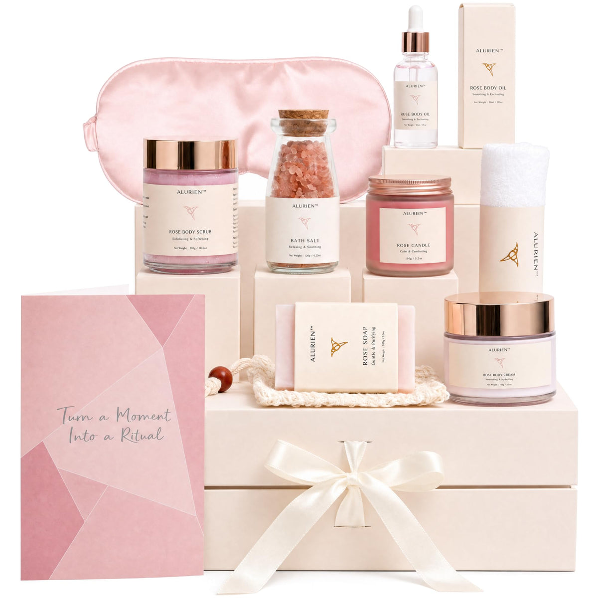 Rose 11-Piece Bath & Body Gift Set O9864