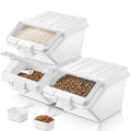 3 Pack Dog Food Storage Container with Scoop T379986
