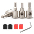 0 Gauge to 4 Gauge Amp Input Reducer 4PCS Brass Wire Terminal Connectors R96203