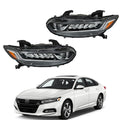 Halogen Headlight Assembly Set Driver and Passenger Side T3872