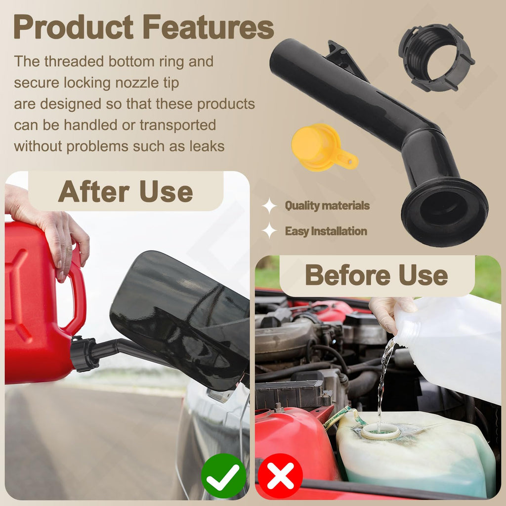 Gas Can Spouts Nozzles Rings Caps Q47454