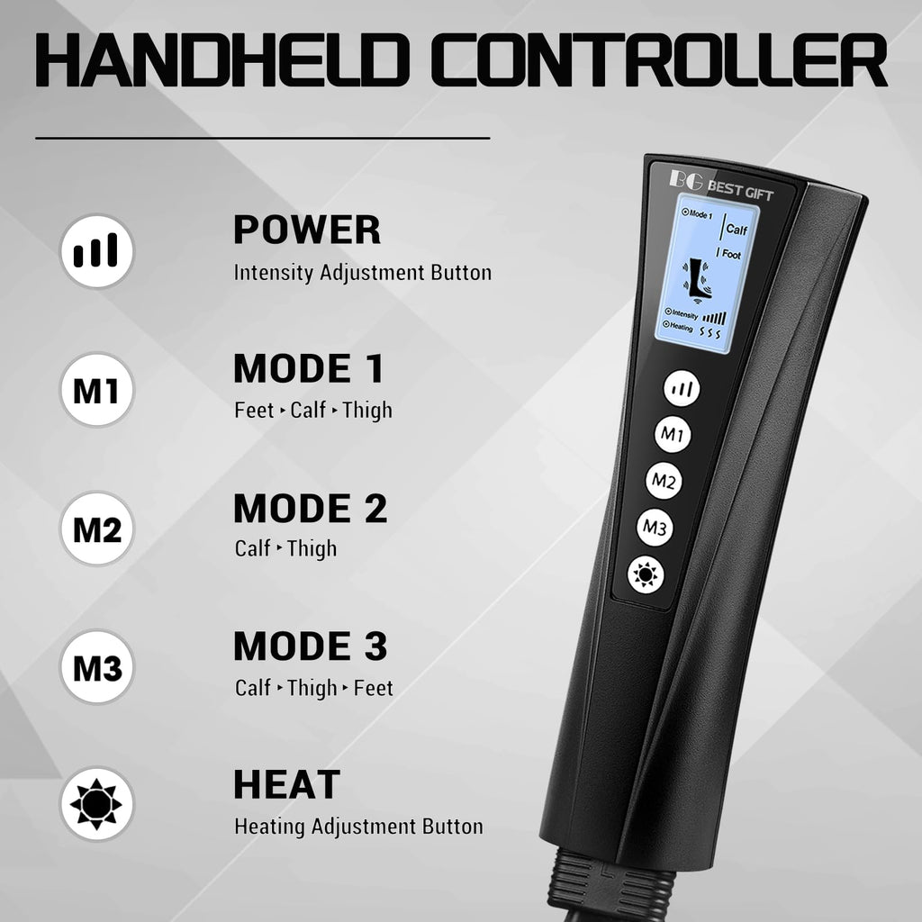 Air Compression Massager with Heat N4308