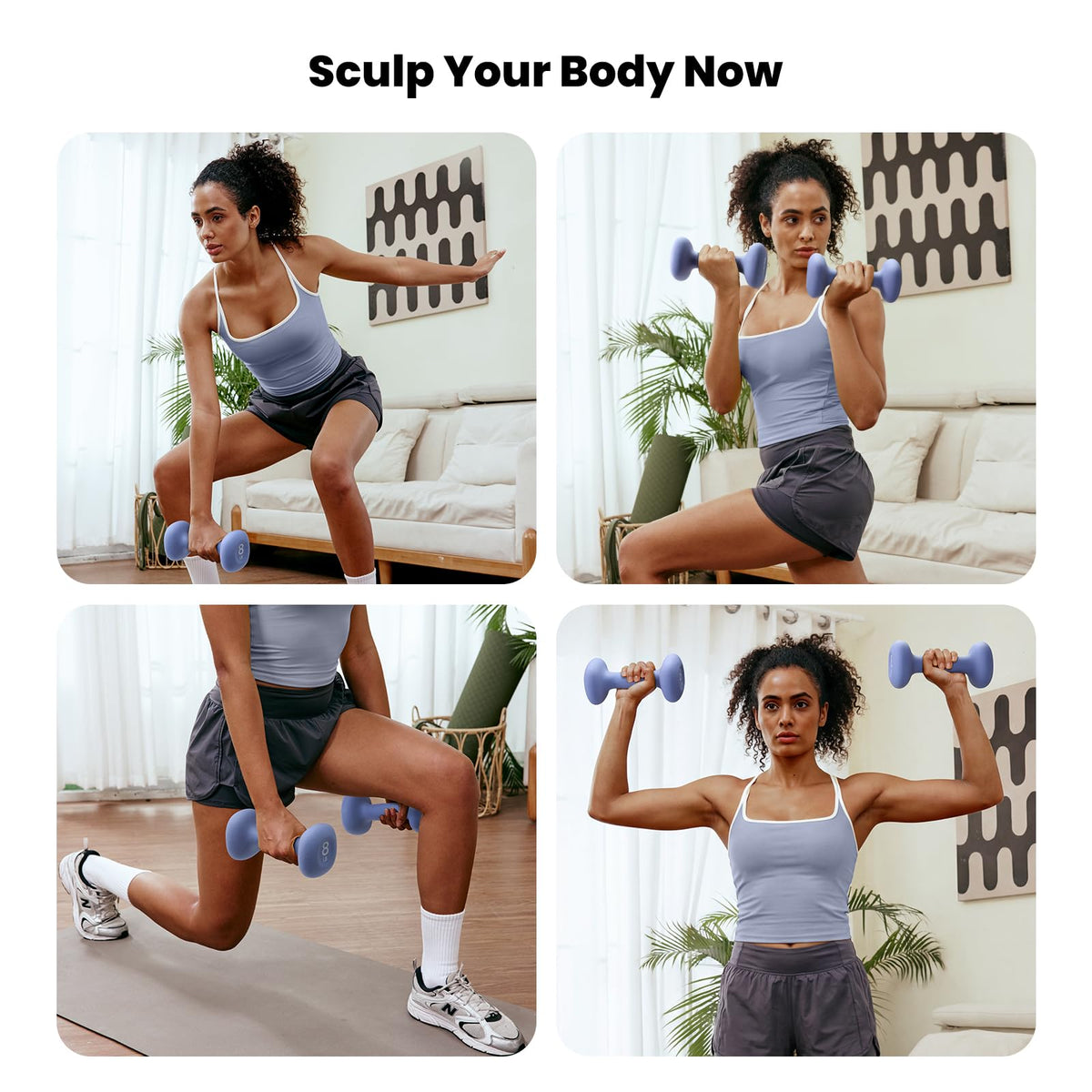 Neoprene Dumbbells Set of 2 V312052