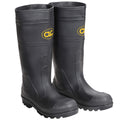 Black PVC Rain Boot B293