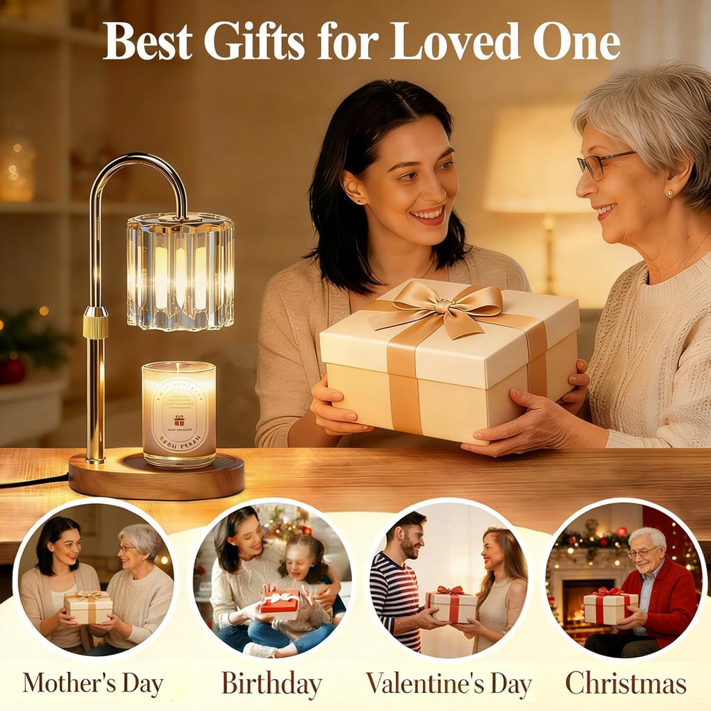 Candle Warmer Lamp with Timer and Dimmer Z5526