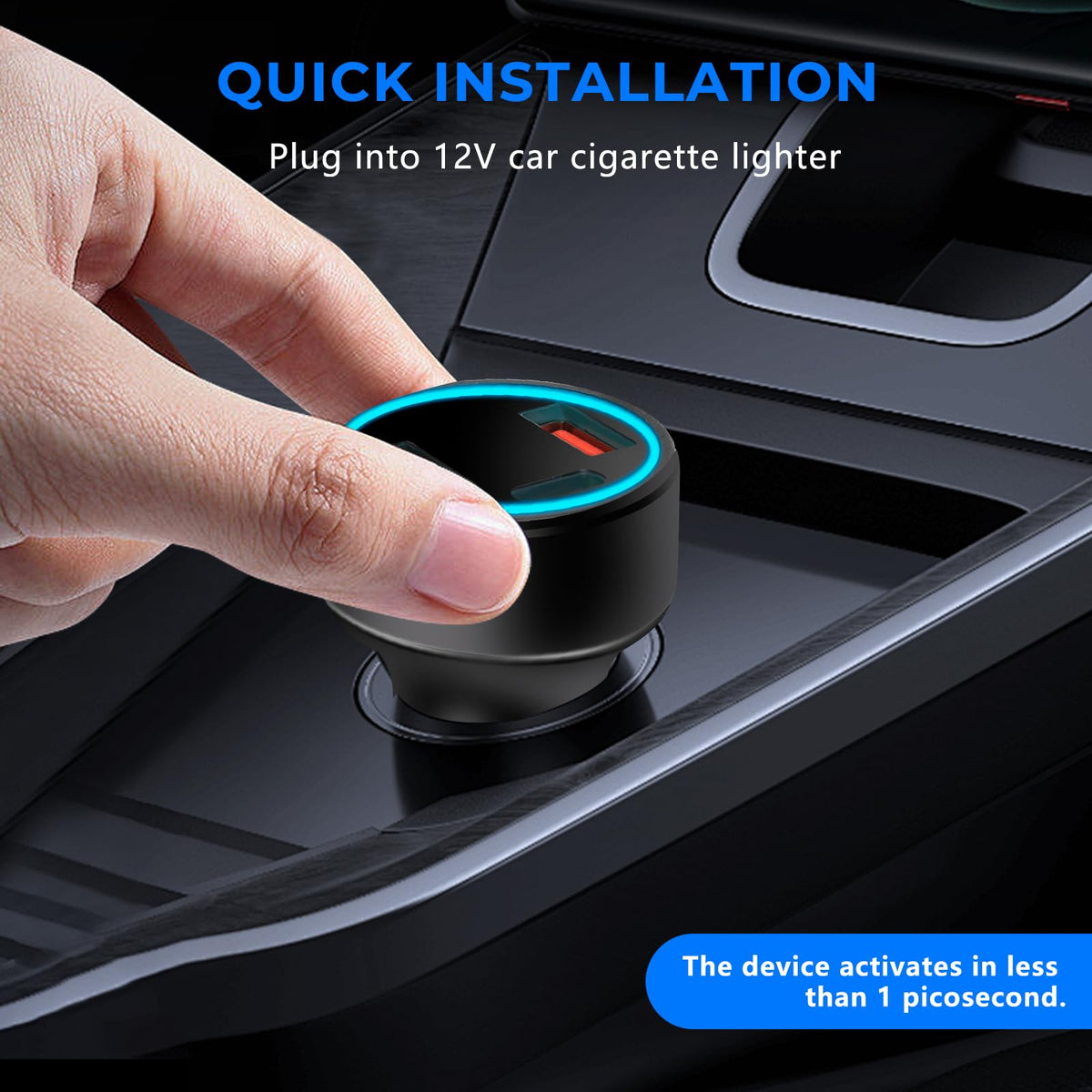 Vehicle Protection with USB Sockets for 12-Volt DC Q4540