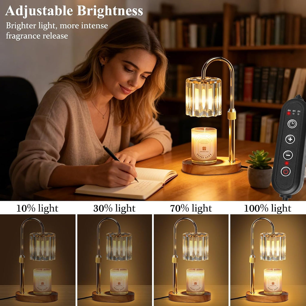Candle Warmer Lamp with Timer and Dimmer Z5526