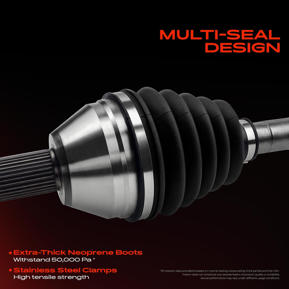 Set of 2 Front CV Axle Shaft Assembly U291