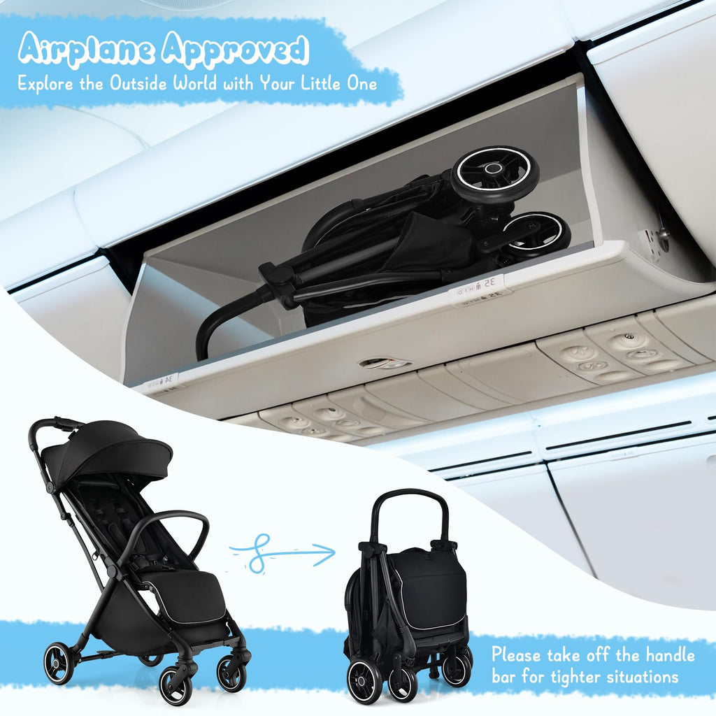 Lightweight Compact Baby Stroller with Canopy M14124