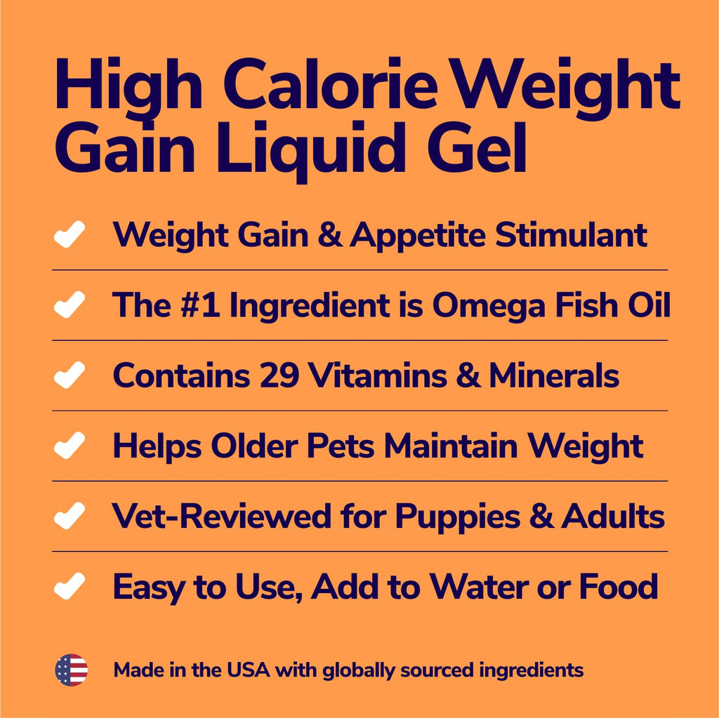High-Calorie Weight Gainer Gel for Dogs & Cats J427