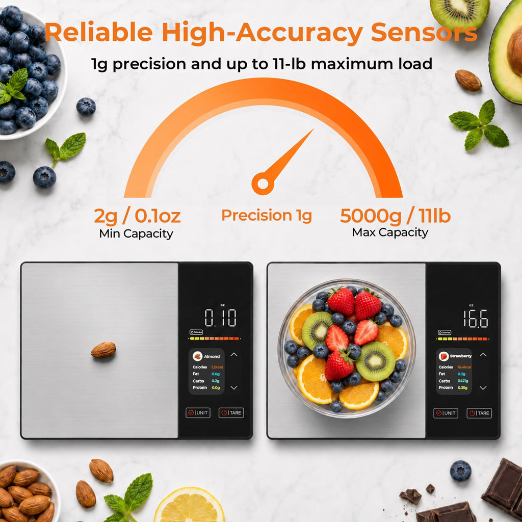 11lb Stainless Steel Digital Kitchen Scale E923