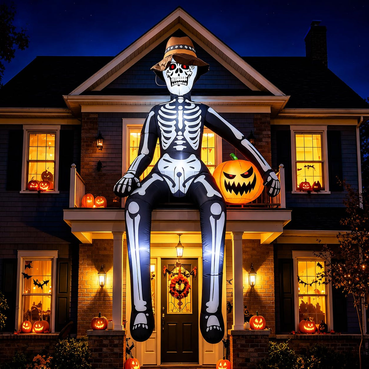 10FT Halloween Inflatable Skeleton J9312