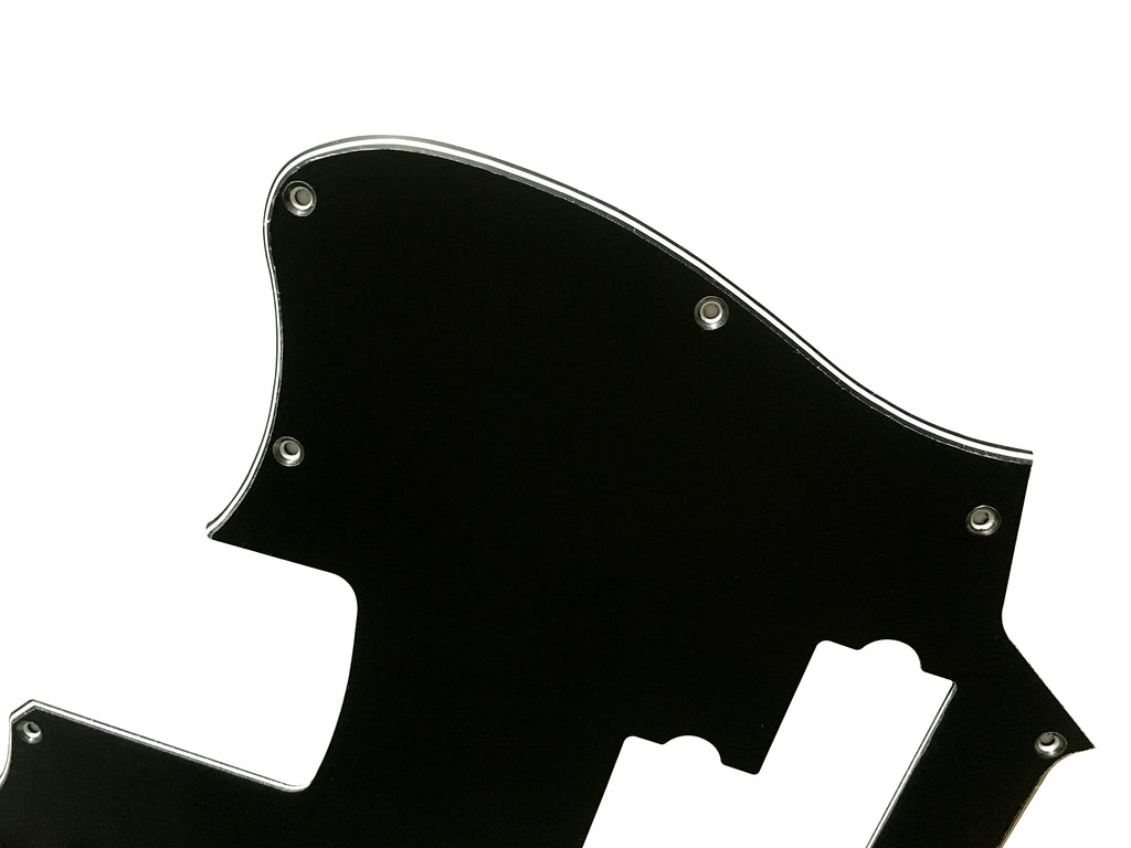 3 Ply Black Guitar Pickguard Y1028