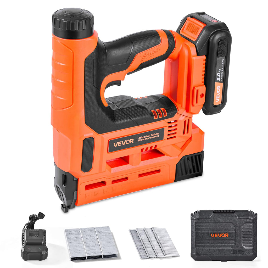 Cordless 2-in-1 18 Gauge Nail Gun Staple Gun K38384