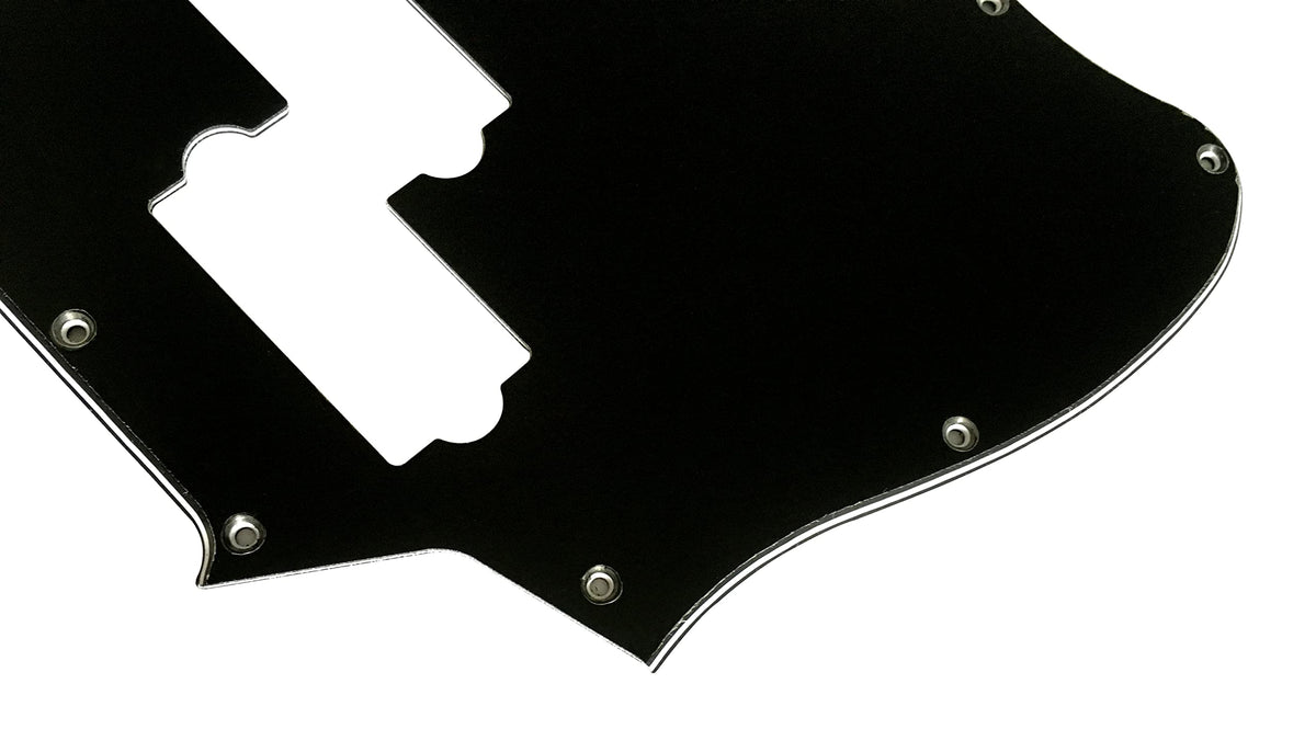 3 Ply Black Guitar Pickguard Y1028