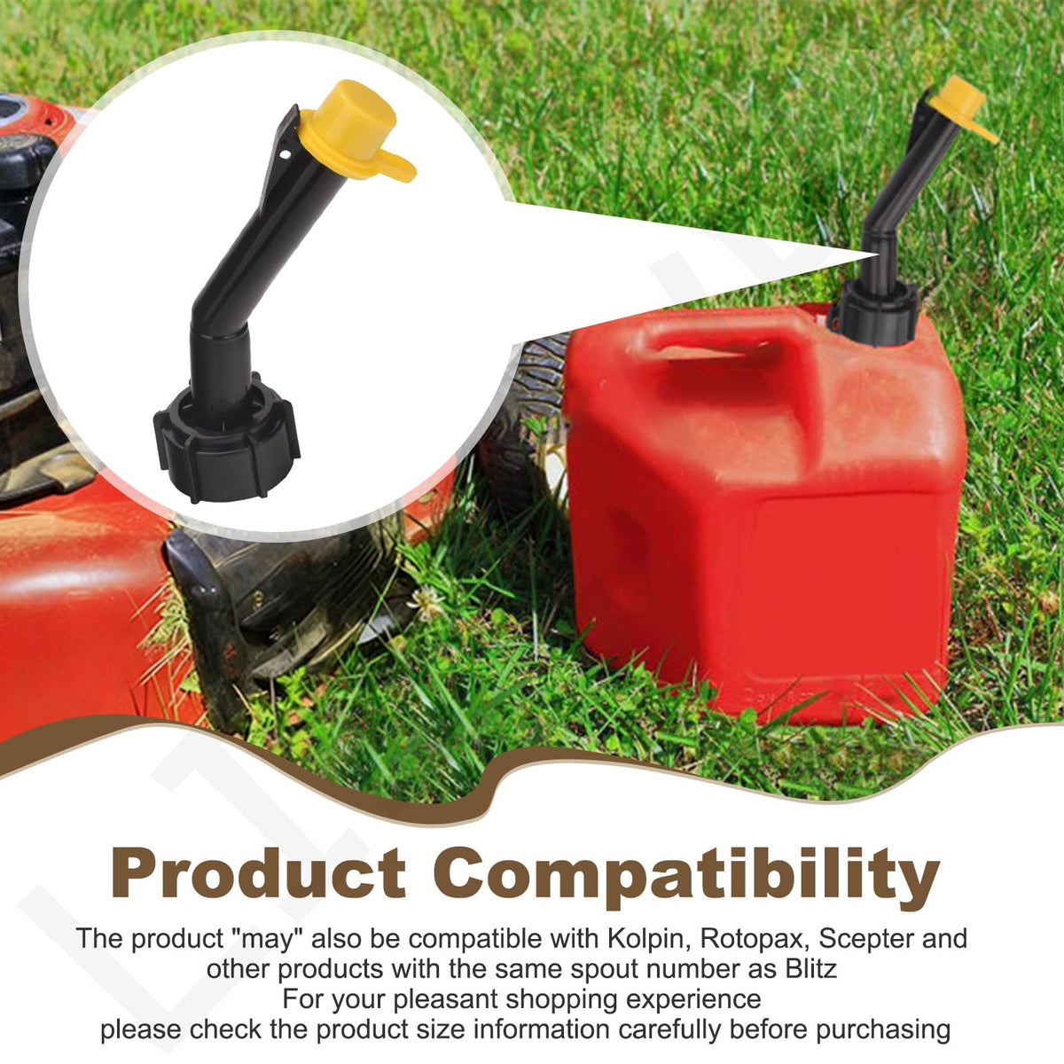 Gas Can Spouts Nozzles Rings Caps Q47454