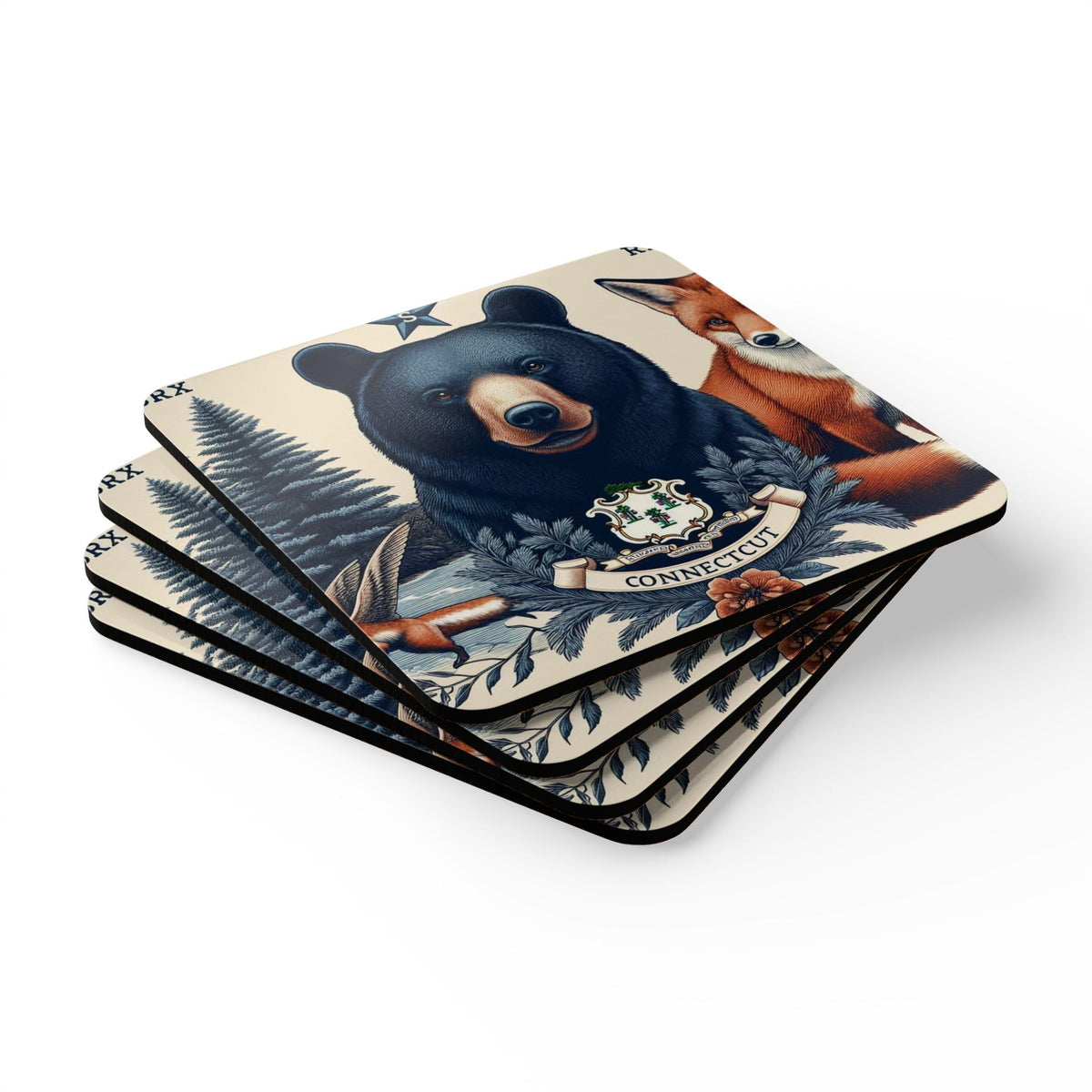 Set of 4 Coasters Y968